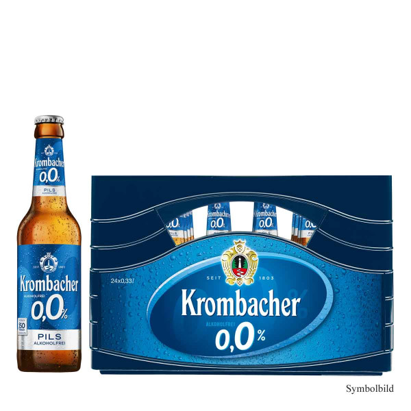Krombacher 0,0% alkoholfrei