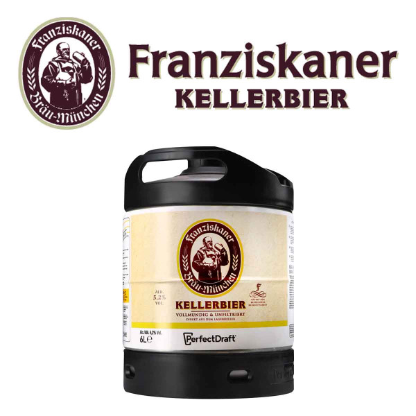 Franziskaner Kellerbier PerfectDraft (6l)