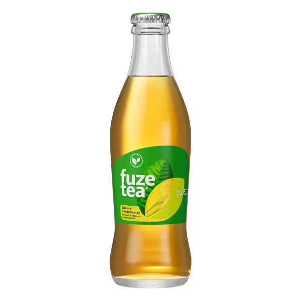 Fuze Tea Schwarzer Tee Zitrone Zitronengras