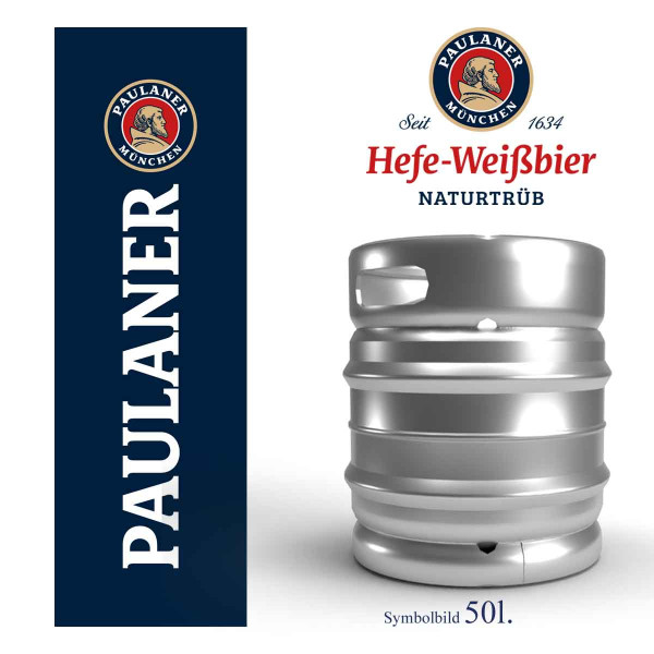 Paulaner Hefe-Weißbier Naturtrüb Fass