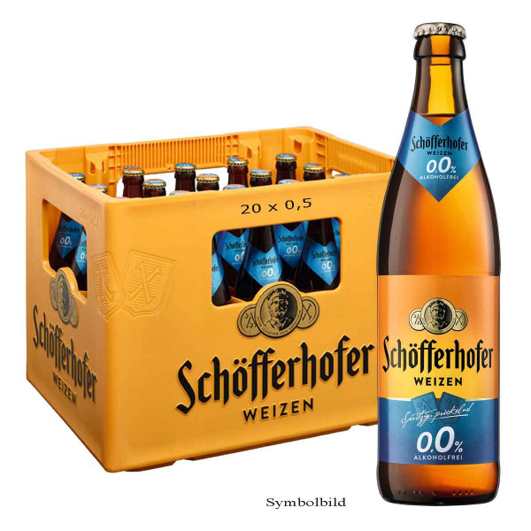 Schöfferhofer Weizen 0,0% Alkoholfrei