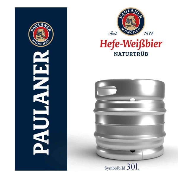Paulaner Hefe-Weißbier Naturtrüb Fass