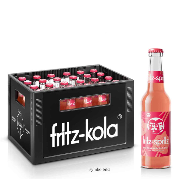 fritz-spritz bio-rhabarbersaftschorle