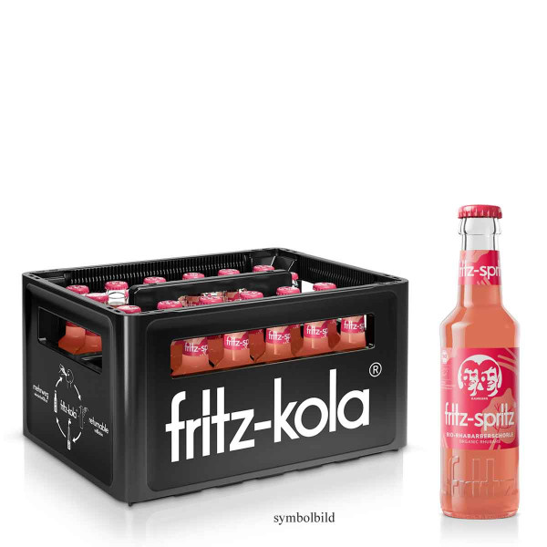 fritz-spritz bio-rhabarbersaftschorle