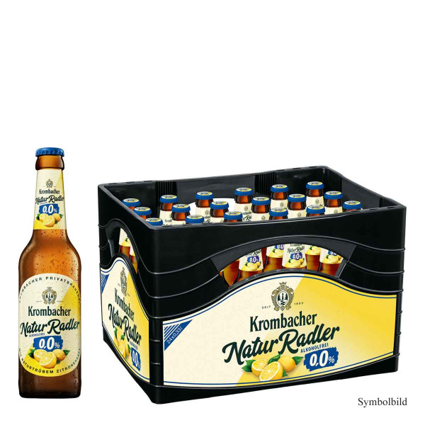 Krombacher Natur Radler 0,0 Alkoholfrei
