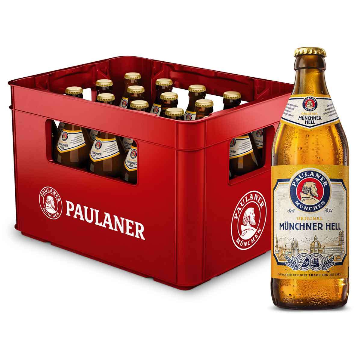 Paulaner Original Münchner Hell (20 x 0,5l) | Händlerportal Getränke ...