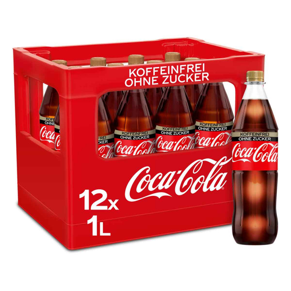 Coca Cola Koffeinfrei zero sugar (PET)